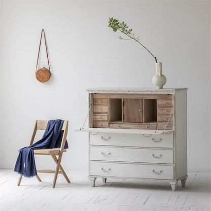 Living Room Furniture Antique Drawers Wood Cabinet